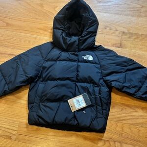 The North Face down jacket size 7/8 girls